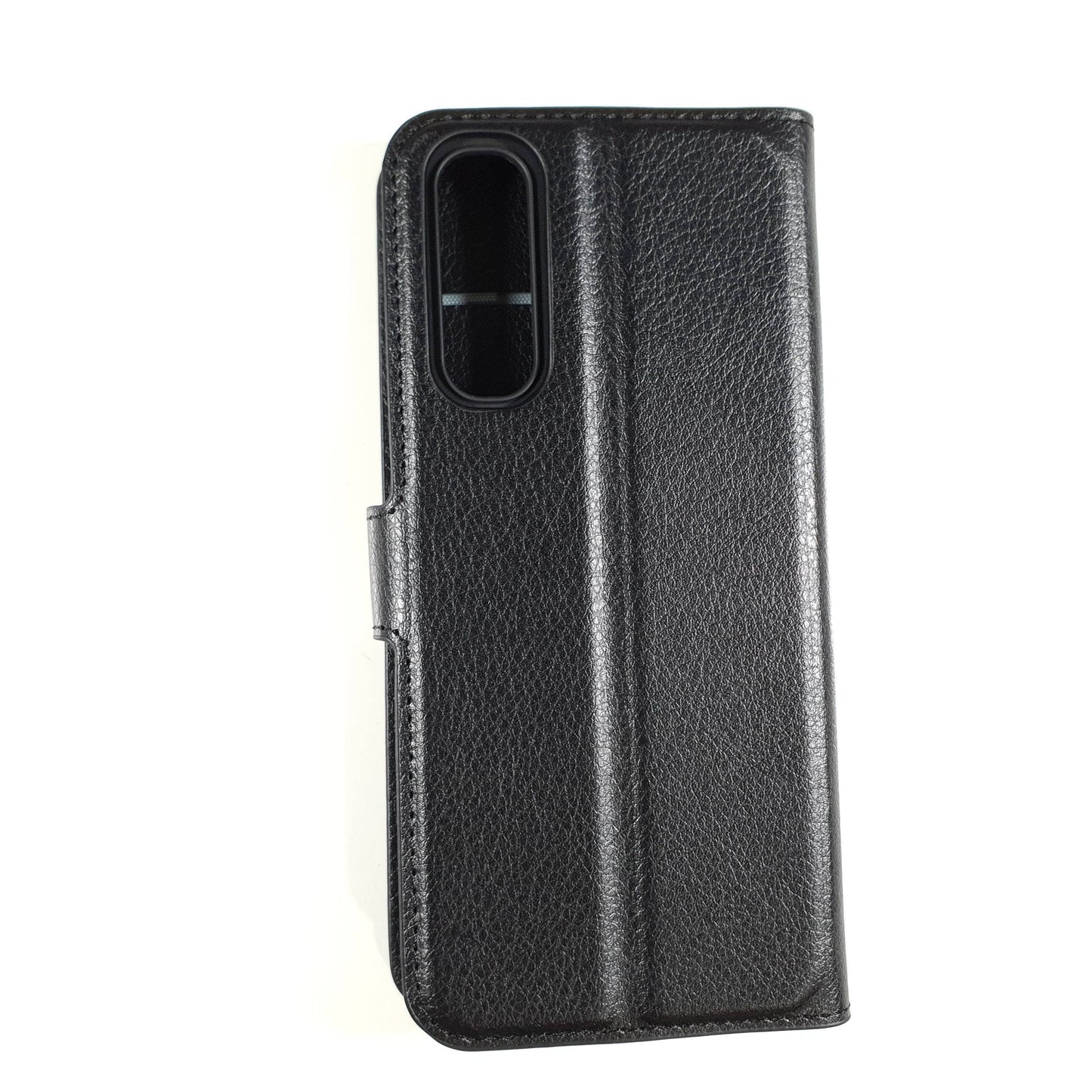 Blacktech Black Wallet Case Folio for OPPO Find X2 Pro NEO Lite with Pockets Cards-Phone Case-Blacktech-www.PhoneGuy.com.au