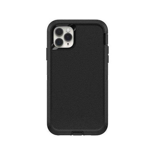 Blacktech Defend Heavyduty Case with Belt Clip for iPhone 12 Pro Max Black Armour-Phone Case-Blacktech-www.PhoneGuy.com.au