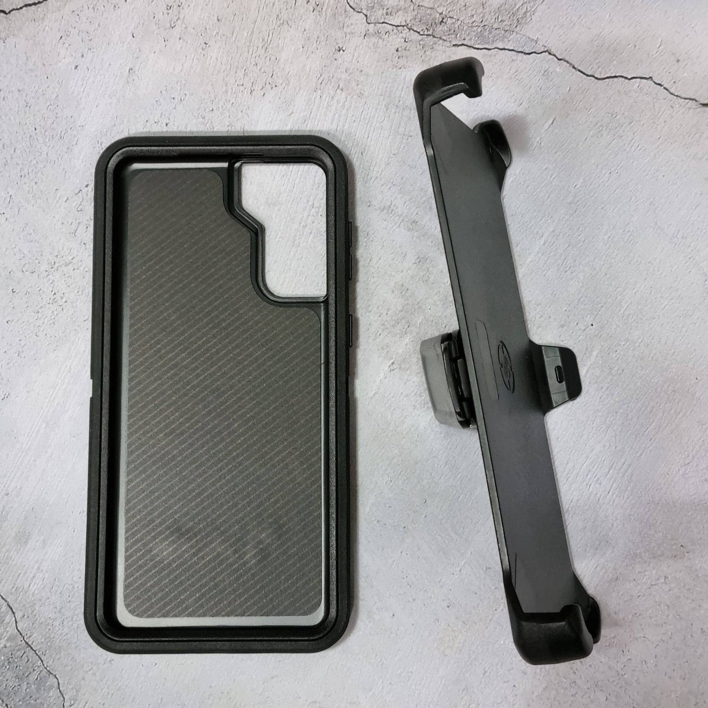 Blacktech Defender HeavyDuty Case for Samsung Galaxy S21 Ultra S21+ S21 Black-Phone Case-Blacktech-www.PhoneGuy.com.au
