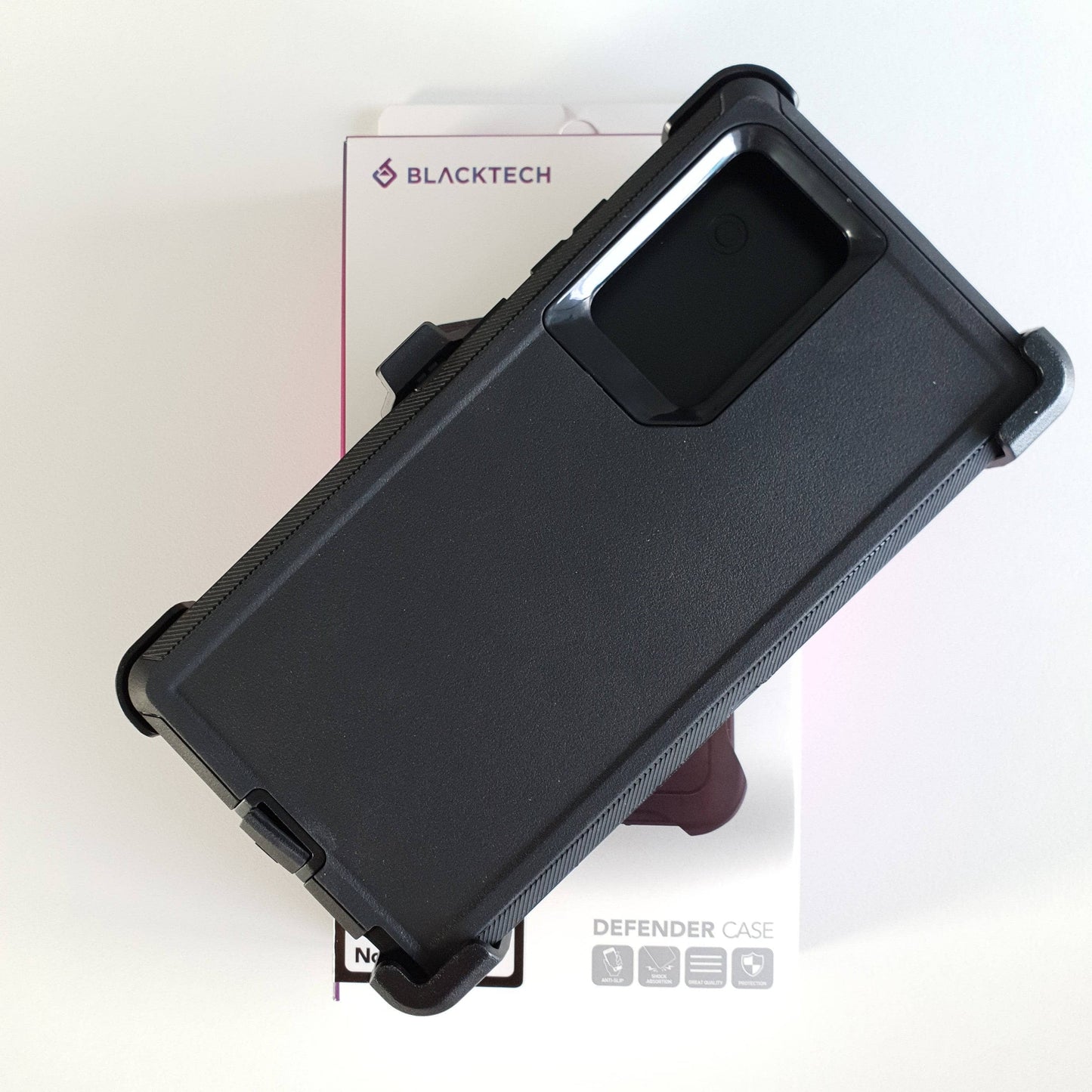 Blacktech Defender Shockproof Hard Hybrid Case for Galaxy Note 20 Ultra 6.7-Phone Case-Blacktech-www.PhoneGuy.com.au