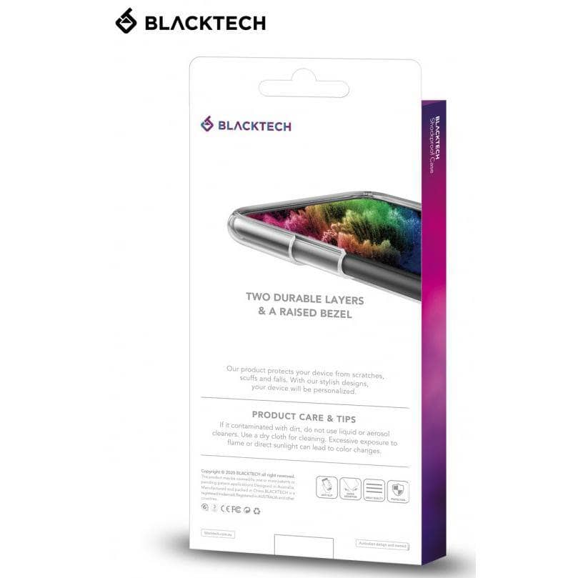 Blacktech Shockproof Case Stay Clear for iPhone 12 Pro max mini / 12 6.1 6.7 5.4-Phone Case-Blacktech-www.PhoneGuy.com.au