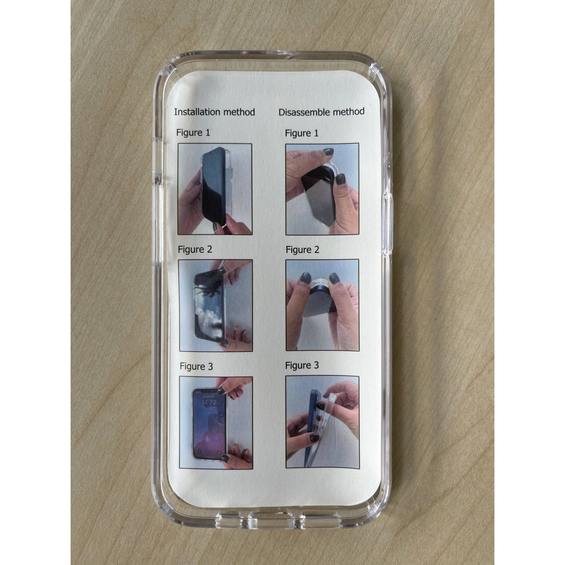 Blacktech Shockproof Case Stay Clear for iPhone 13 Pro max mini 6.1 6.7 5.4-Phone Case-BLACKTECH-www.PhoneGuy.com.au