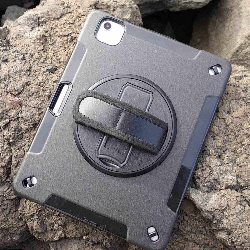 Blacktech Shockproof Case With Hand Strap Handle for iPad Pro Air mini Galaxy Tab-Tablet Case-Blacktech-www.PhoneGuy.com.au