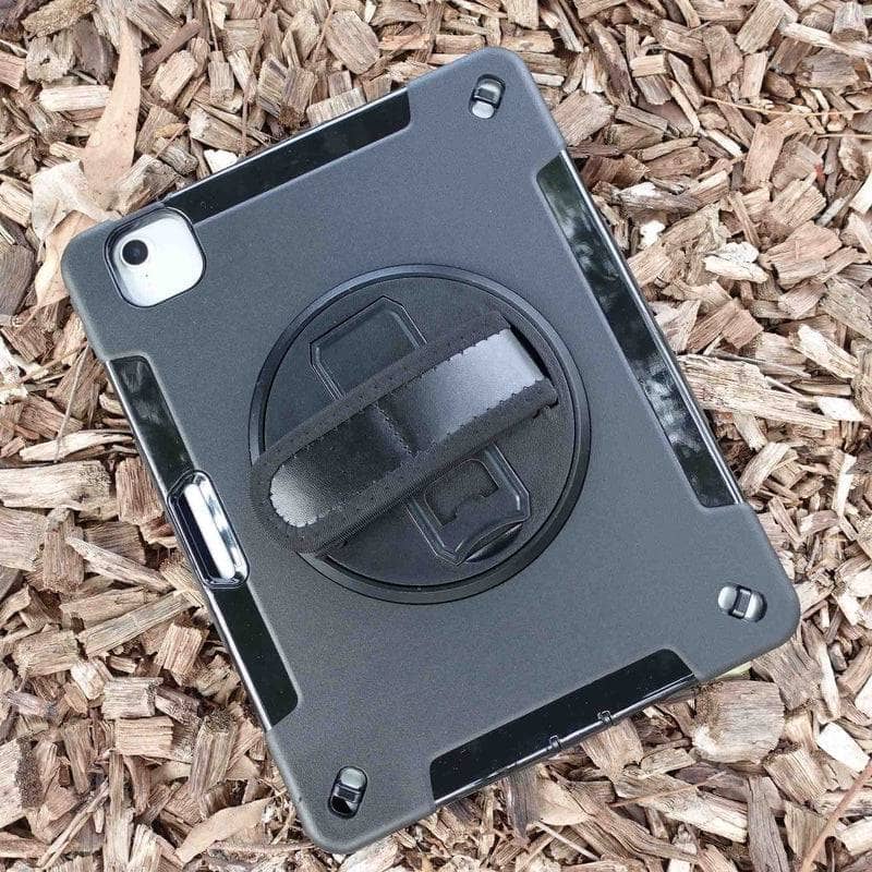 Blacktech Shockproof Case With Hand Strap Handle for iPad Pro Air mini Galaxy Tab-Tablet Case-Blacktech-www.PhoneGuy.com.au