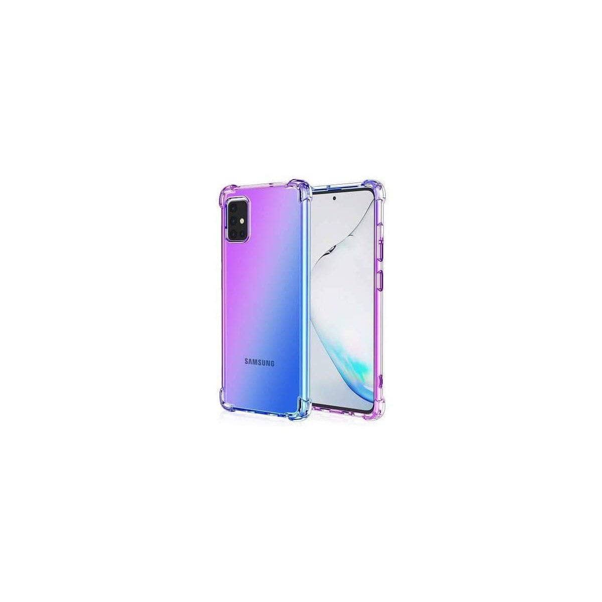 Blacktech Transparent Back Shell Case strong corner for Samsung Galaxy A11 A51 A71 5G-Phone Case-Blacktech-www.PhoneGuy.com.au