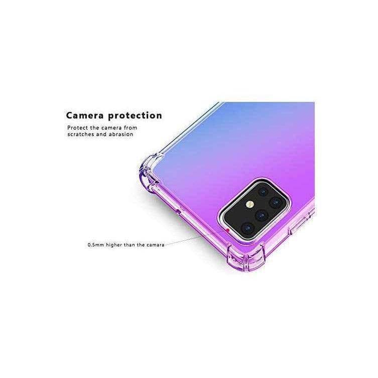 Blacktech Transparent Back Shell Case strong corner for Samsung Galaxy A11 A51 A71 5G-Phone Case-Blacktech-www.PhoneGuy.com.au