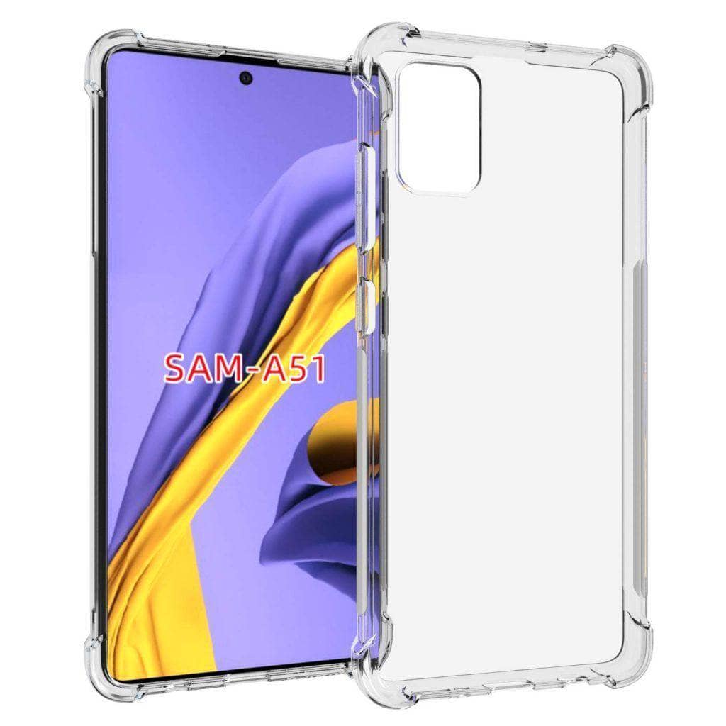 Blacktech Transparent Back Shell Case strong corner for Samsung Galaxy A11 A51 A71 5G-Phone Case-Blacktech-www.PhoneGuy.com.au