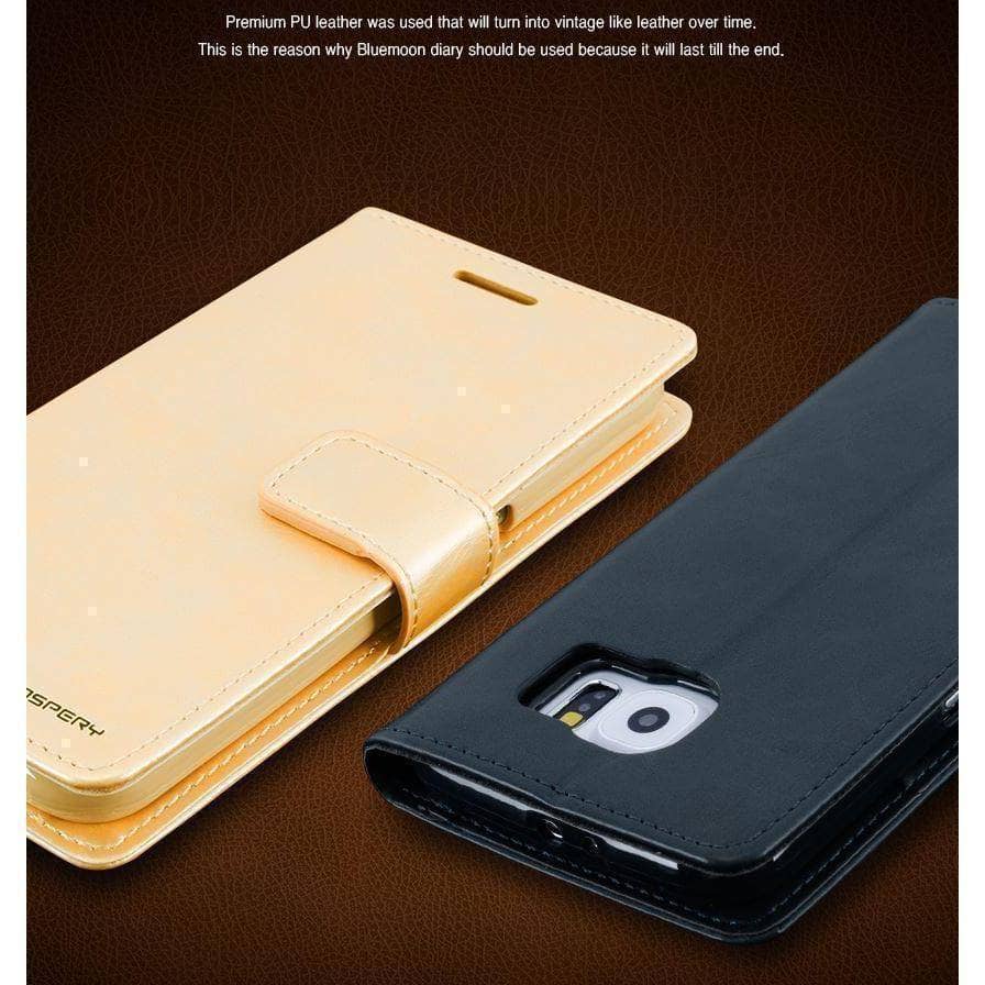 Blue Moon Diary Wallet Flip Case for iPhone 6S 7/8 Plus-Phone Case-Goospery-www.PhoneGuy.com.au