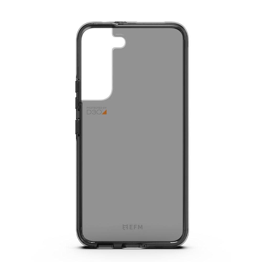 EFM Alta Case Armour with D3O Crystalex - For Samsung Galaxy S22 (6.1) - Smoke Black-Cases - Cases-EFM-www.PhoneGuy.com.au