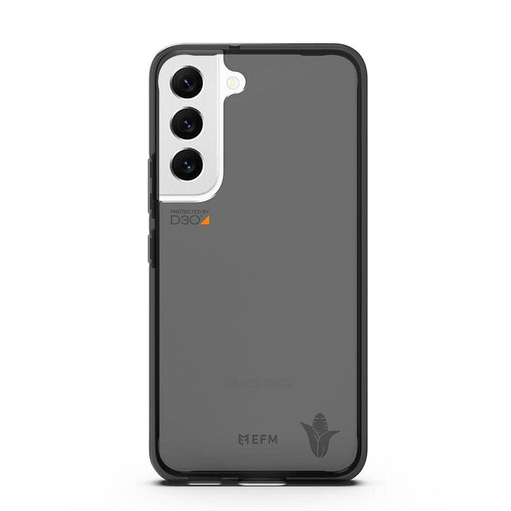 EFM Bio+ Case Armour with D3O Bio - For Samsung Galaxy S22 (6.1) - Smoke Clear-Cases - Cases-EFM-www.PhoneGuy.com.au