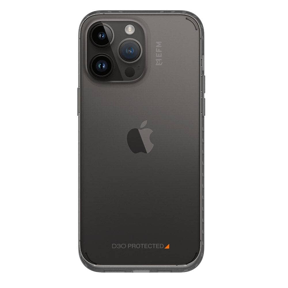 EFM Bio+ Case Armour with D3O Bio - For iPhone 14 Pro (6.1") Black / Grey-Cases - Cases-EFM-www.PhoneGuy.com.au