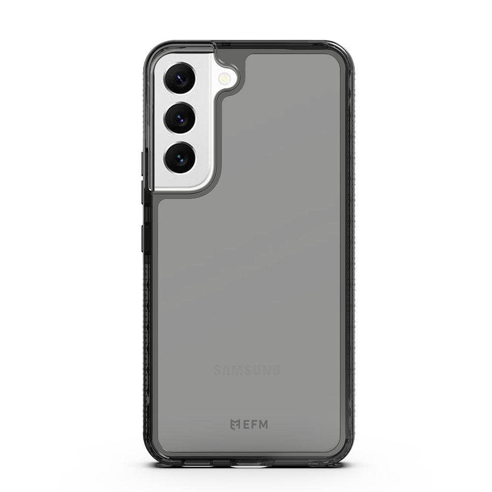 EFM Zurich  Case Armour - For Samsung Galaxy S22+ (6.6) - Smoke Black-Cases - Cases-EFM-www.PhoneGuy.com.au