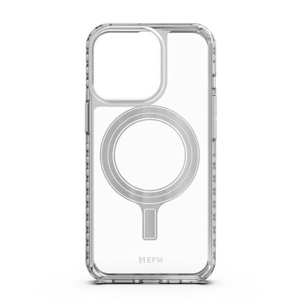 EFM Zurich Flux Case Armour Compatible with MagSafe - For iPhone 13 Pro Max (6.7") - Frost Clear-Cases - Cases-EFM-www.PhoneGuy.com.au
