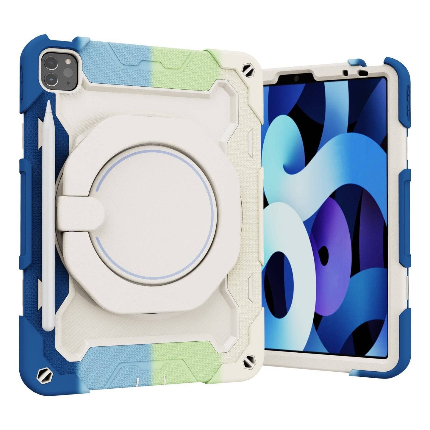 For iPad Pro 11 2021 Air 4 10.9 inch Case For iPad Air 5 2022 Heavy Duty Cover 360°Rotation Shockproof Kids Silicon Tablet Cover-iPad Case-iPadXERO-www.PhoneGuy.com.au