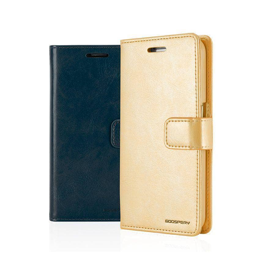 Goospery Blue Moon Diary for Samsung Galaxy S10/10+ Folio Wallet Case-Phone Case-Goospery-www.PhoneGuy.com.au