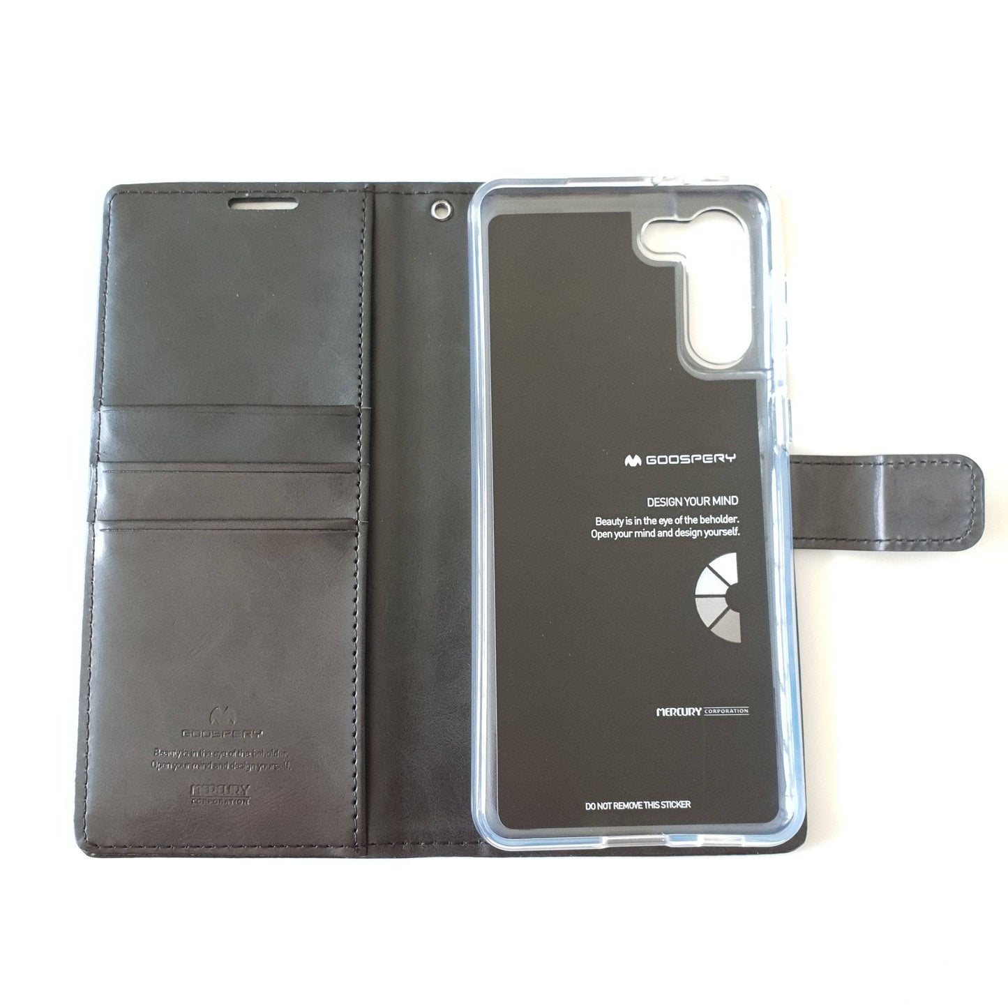 Goospery Blue Moon Diary for Samsung Galaxy S21 Ultra S21 S21+-Phone Case-Goospery-www.PhoneGuy.com.au