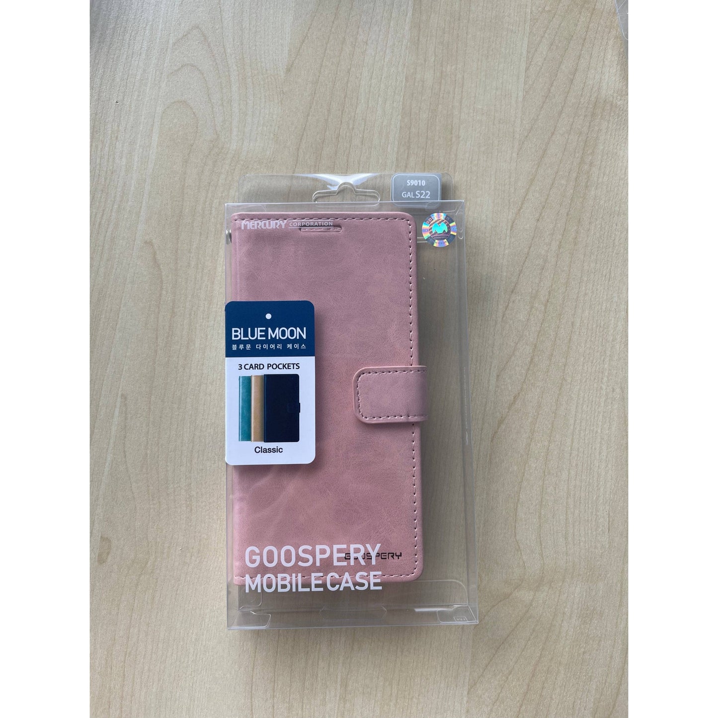 Goospery Blue Moon Diary for Samsung Galaxy S22 Ultra S22 S22+-Phone Case-Goospery-www.PhoneGuy.com.au