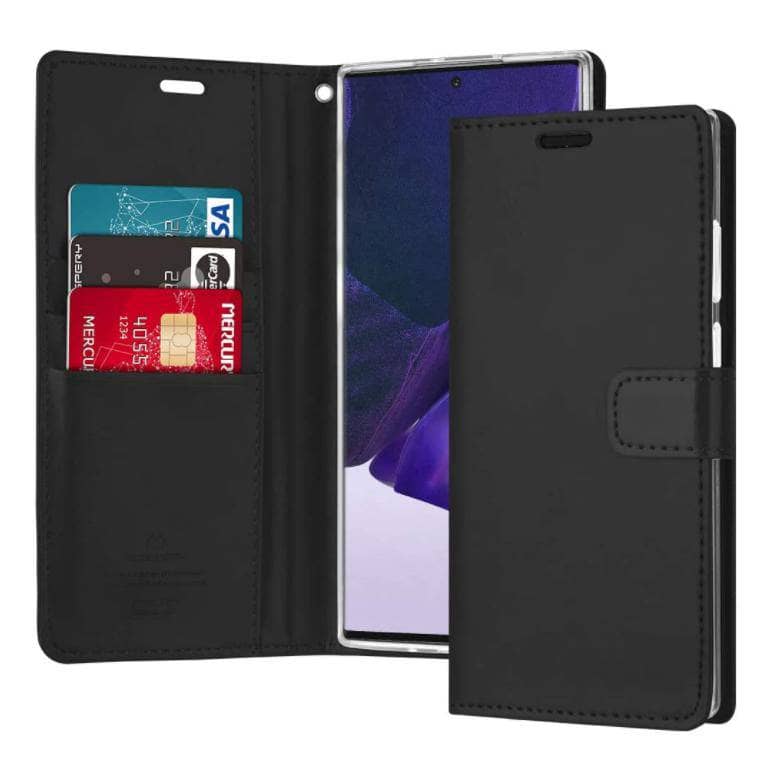 Goospery Bluemoon Diary Case for Samsung Galaxy Note 20 Ultra 6.9 6.7 ich Folio Cover-Phone Case-Goospery-www.PhoneGuy.com.au