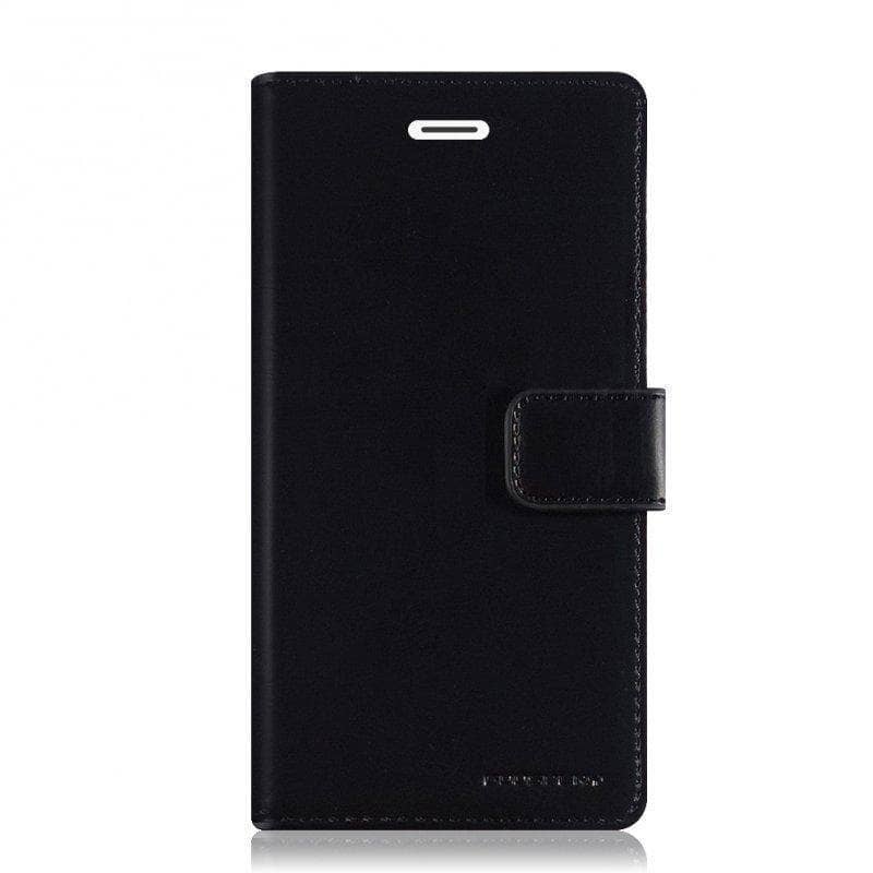 Goospery Bluemoon Diary for iPhone SE2/8/7/6S/SE3 Black Wallet Flip Folio Cards Pockets-Phone Case-Goospery-www.PhoneGuy.com.au