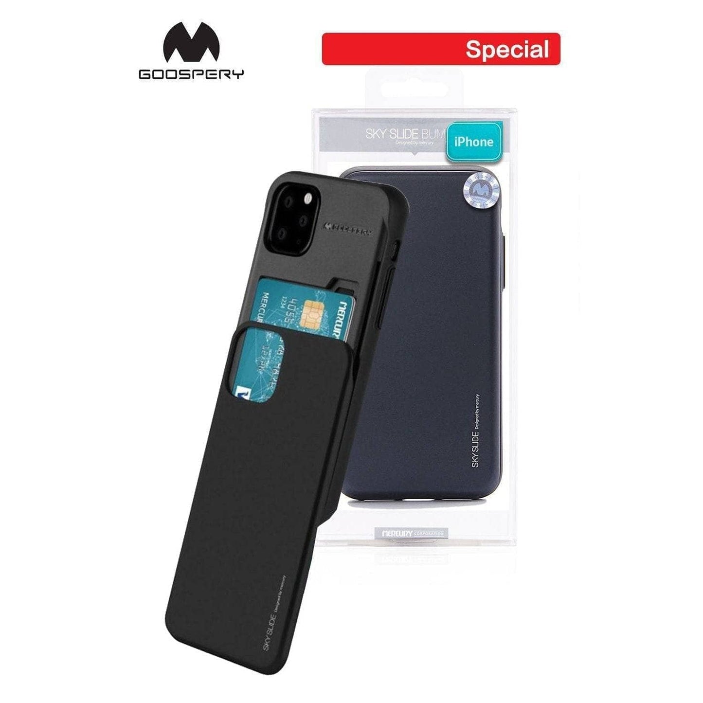 Goospery Mercury Sky Slide Bumper Case For iPhone 13/ 13 Pro Max-Phone Case-Goospery-www.PhoneGuy.com.au