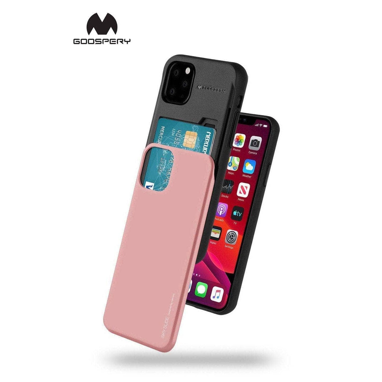 Goospery Mercury Sky Slide Bumper Case For iPhone 14 Pro Max-Phone Case-Case & Gear - phoneguy.com.au-www.PhoneGuy.com.au