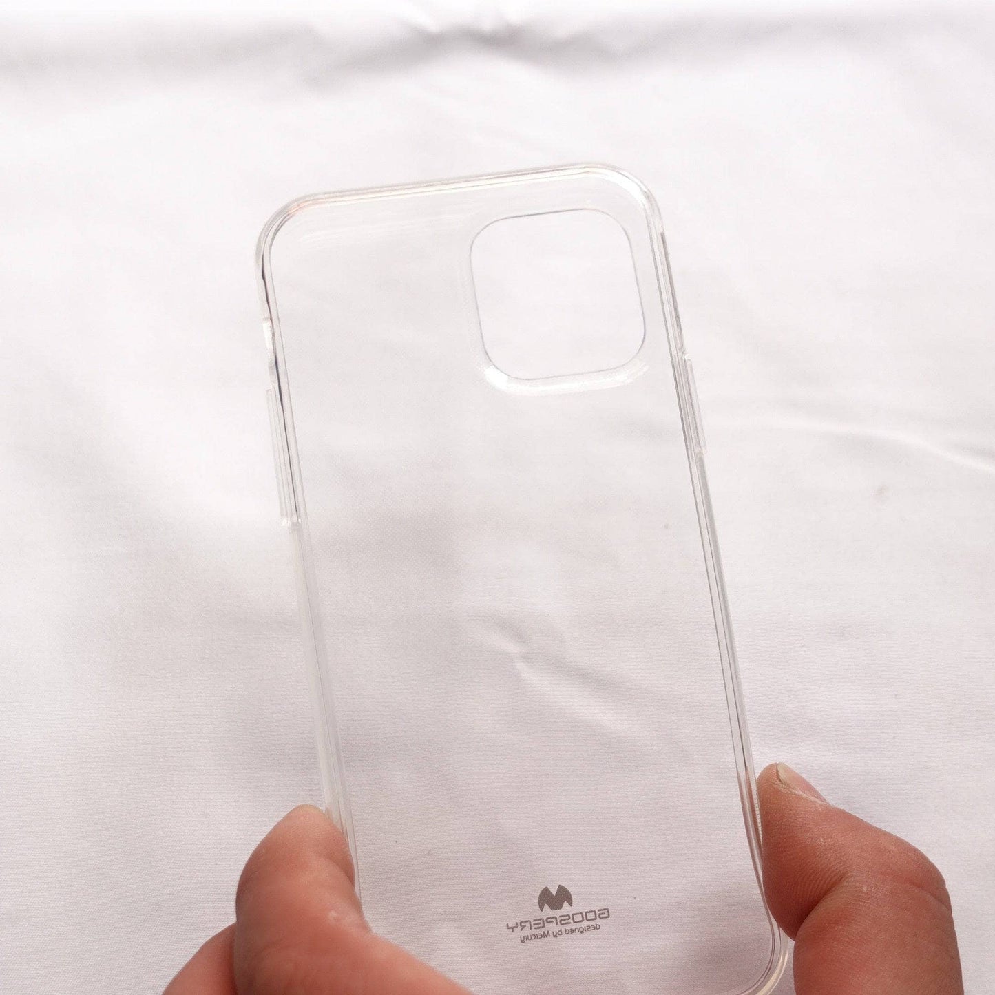 Goospery Mercury Transparent Jelly - Clear for iPhone 12 Pro Max 12 Pro 12 Mini-Phone Case-Goospery-www.PhoneGuy.com.au