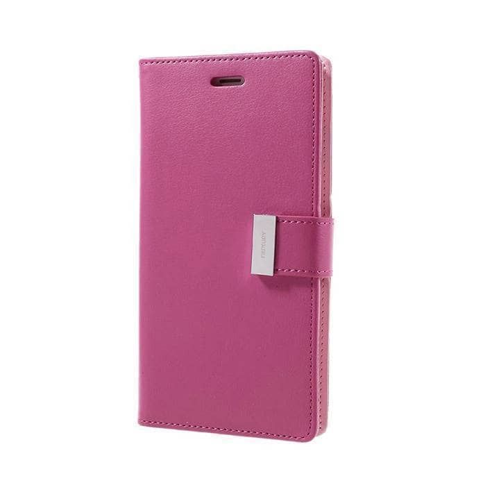 Goospery Rich Diary Folio Extra Flap Case for iPhone Xs Max/ XR/ iPhone 8 Plus-Phone Case-Goospery-www.PhoneGuy.com.au
