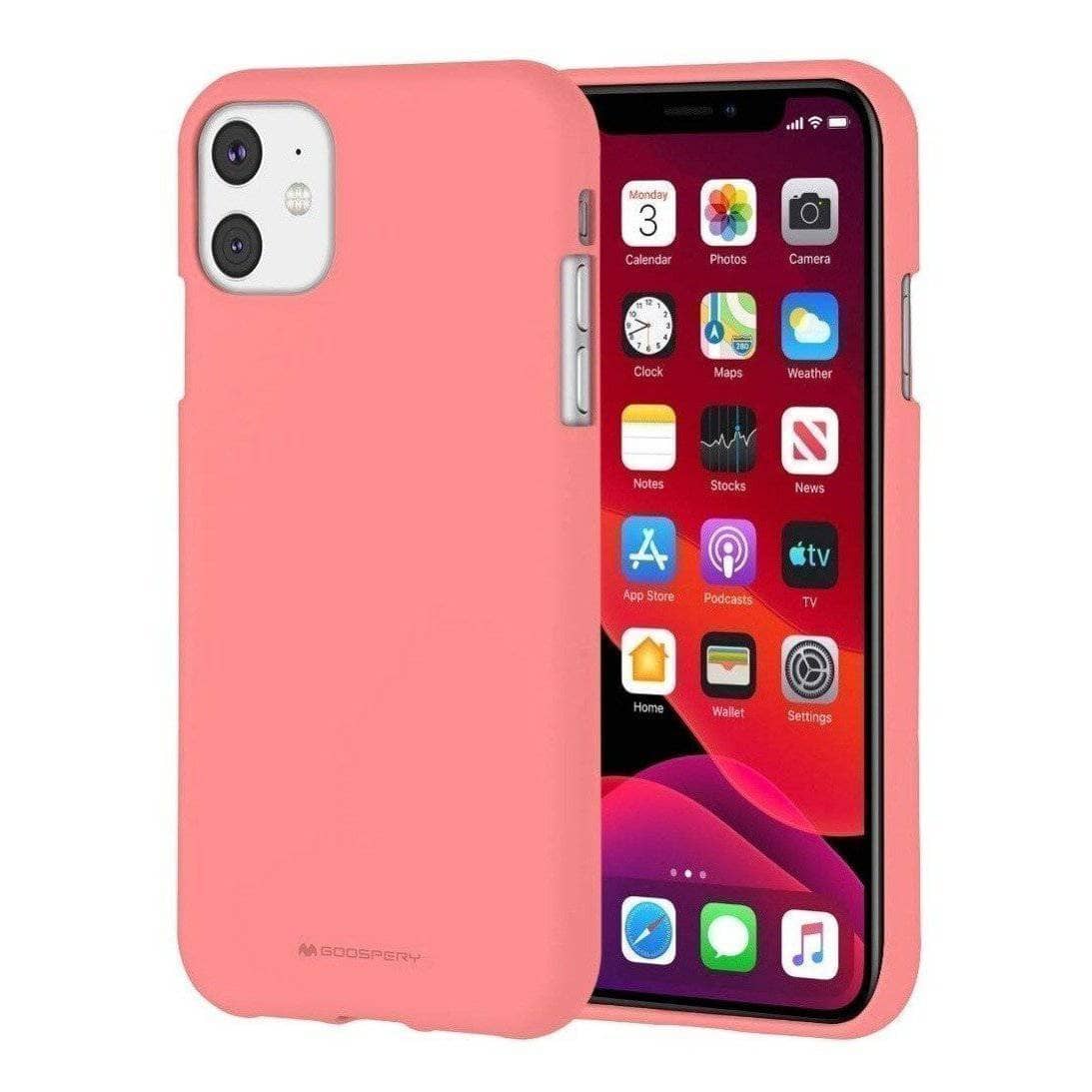 Goospery Soft Feeling Jelly Slim Skin Case for iPhone 11 Pro Max/11 Pro/11-Phone Case-Goospery-www.PhoneGuy.com.au