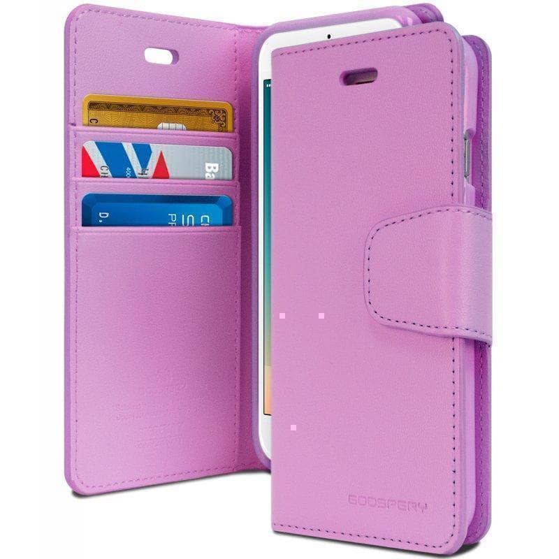 Goospery Sonata Diary Case for iPhone Xs Max Xr Wallet Flip Cards Faux Leather-Phone Case-Goospery-www.PhoneGuy.com.au