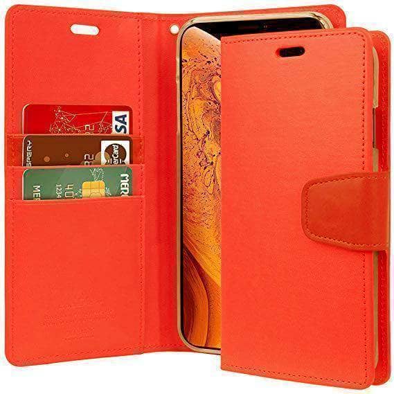 Goospery Sonata Diary Case for iPhone Xs Max Xr Wallet Flip Cards Faux Leather-Phone Case-Goospery-www.PhoneGuy.com.au