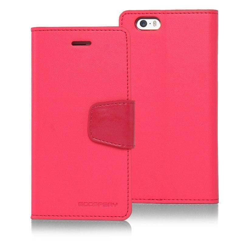 Goospery Sonata Diary Flip Leather Case for iPhone Xs/X-Phone Case-Goospery-www.PhoneGuy.com.au