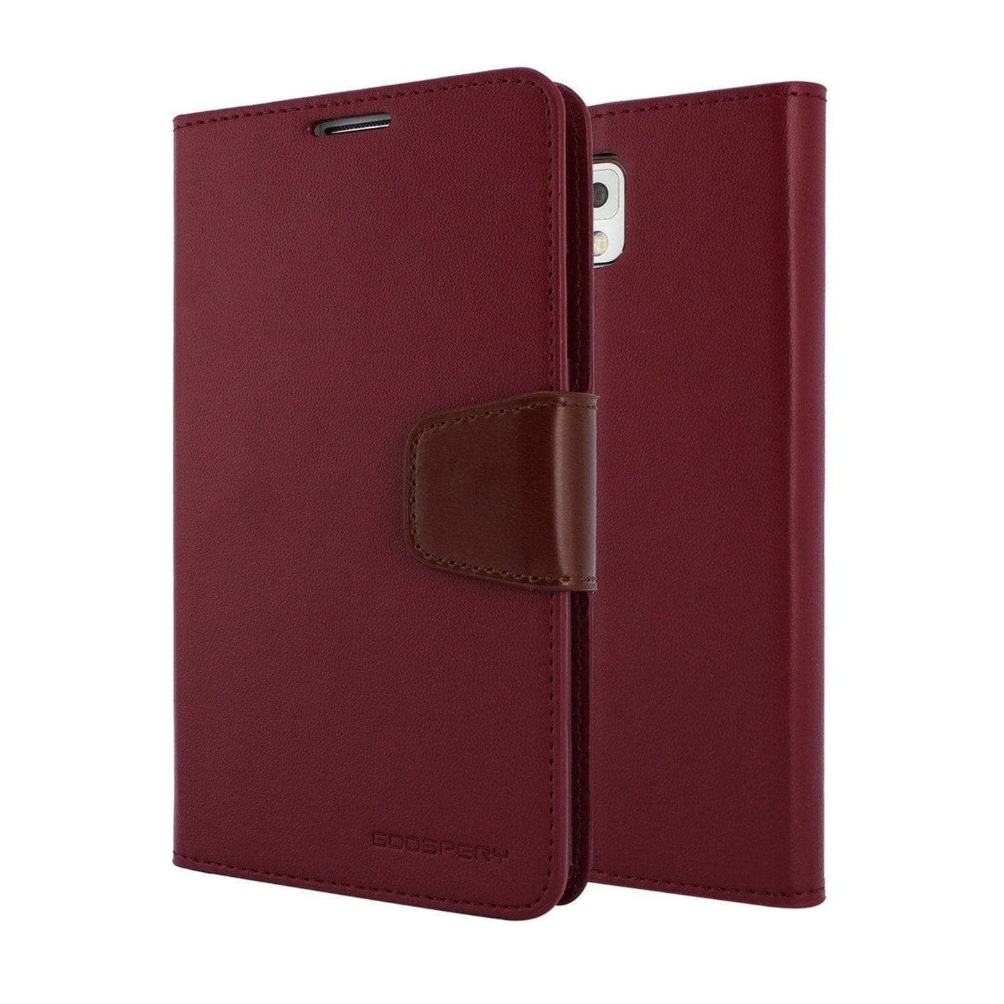 Goospery Sonata Diary Flip Leather Case for iPhone Xs/X-Phone Case-Goospery-www.PhoneGuy.com.au