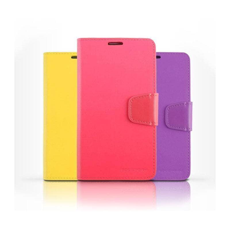 Goospery Sonata Diary Flip Leather Case for iPhone Xs/X-Phone Case-Goospery-www.PhoneGuy.com.au