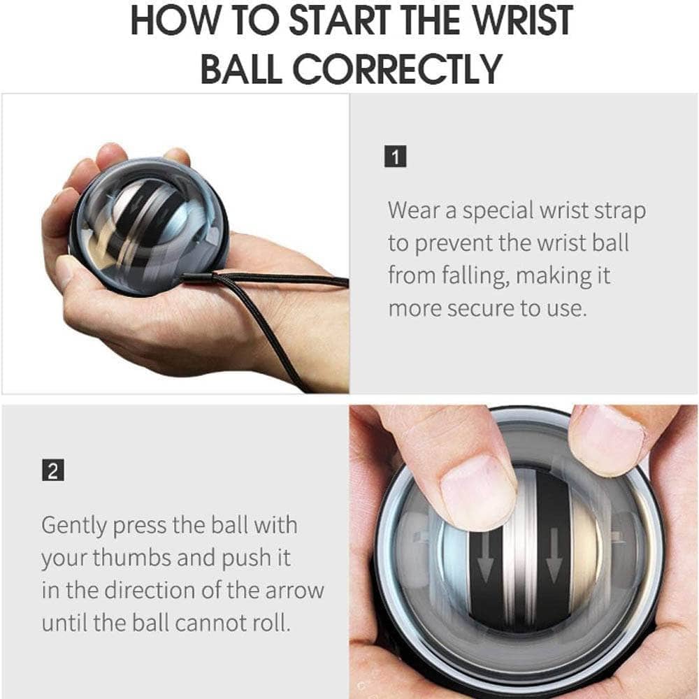Gyroscopic Powerball-Health Equipment-Gryo-www.PhoneGuy.com.au