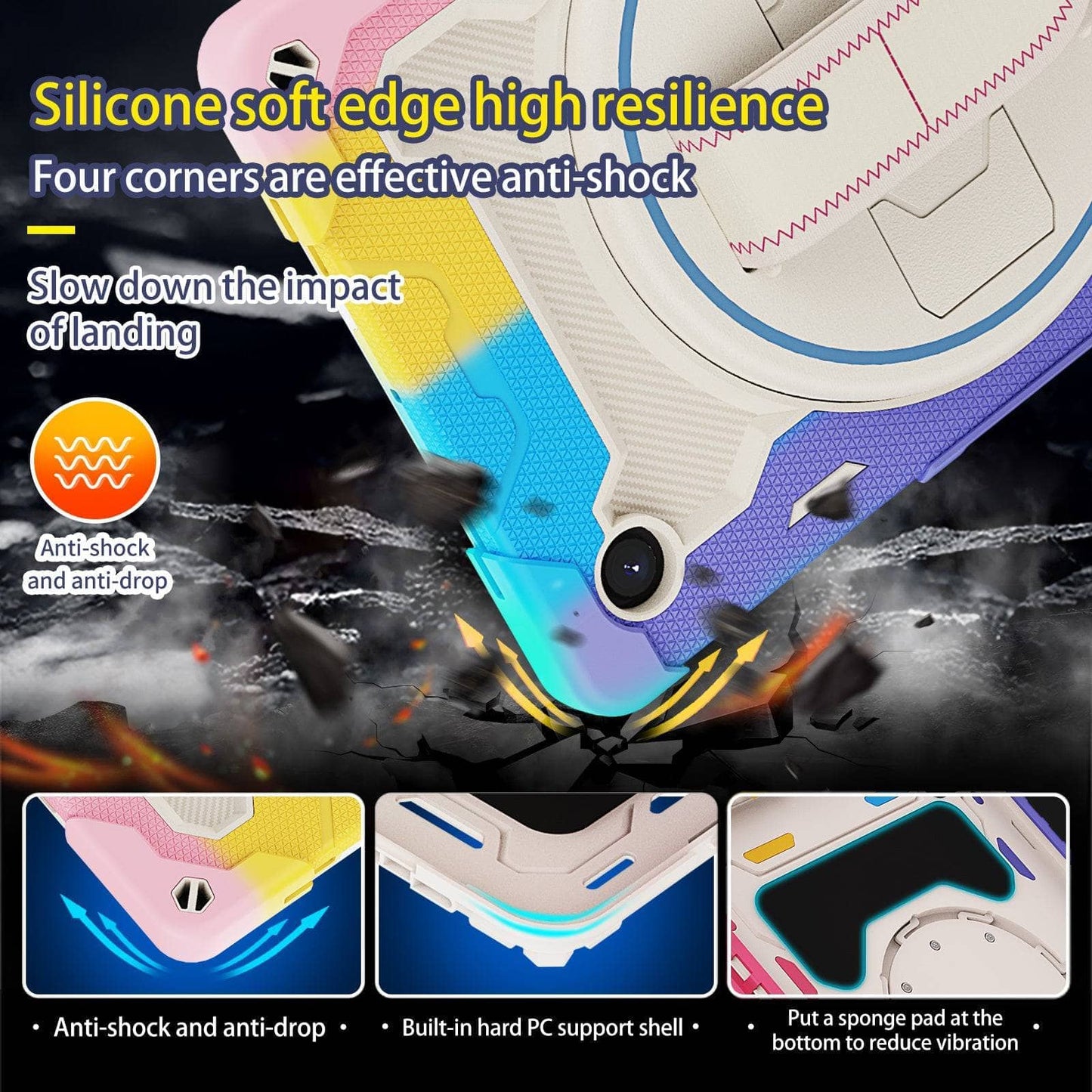 Heavy Duty Case For Samsung Galaxy Tab A8 10.5 inch 2021 X200 X205 Case Shock Proof Full Body Kids Children Safe Tablet Cover-Tablet Case-MASCOTS-www.PhoneGuy.com.au