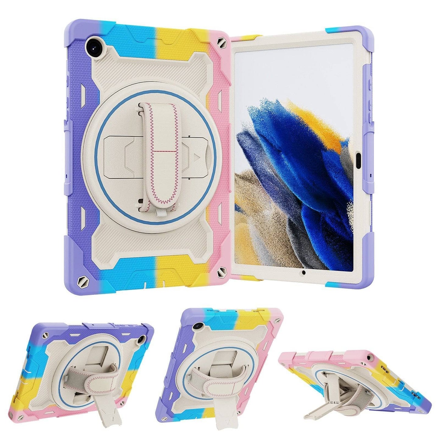 Heavy Duty Case For Samsung Galaxy Tab A8 10.5 inch 2021 X200 X205 Case Shock Proof Full Body Kids Children Safe Tablet Cover-Tablet Case-MASCOTS-www.PhoneGuy.com.au