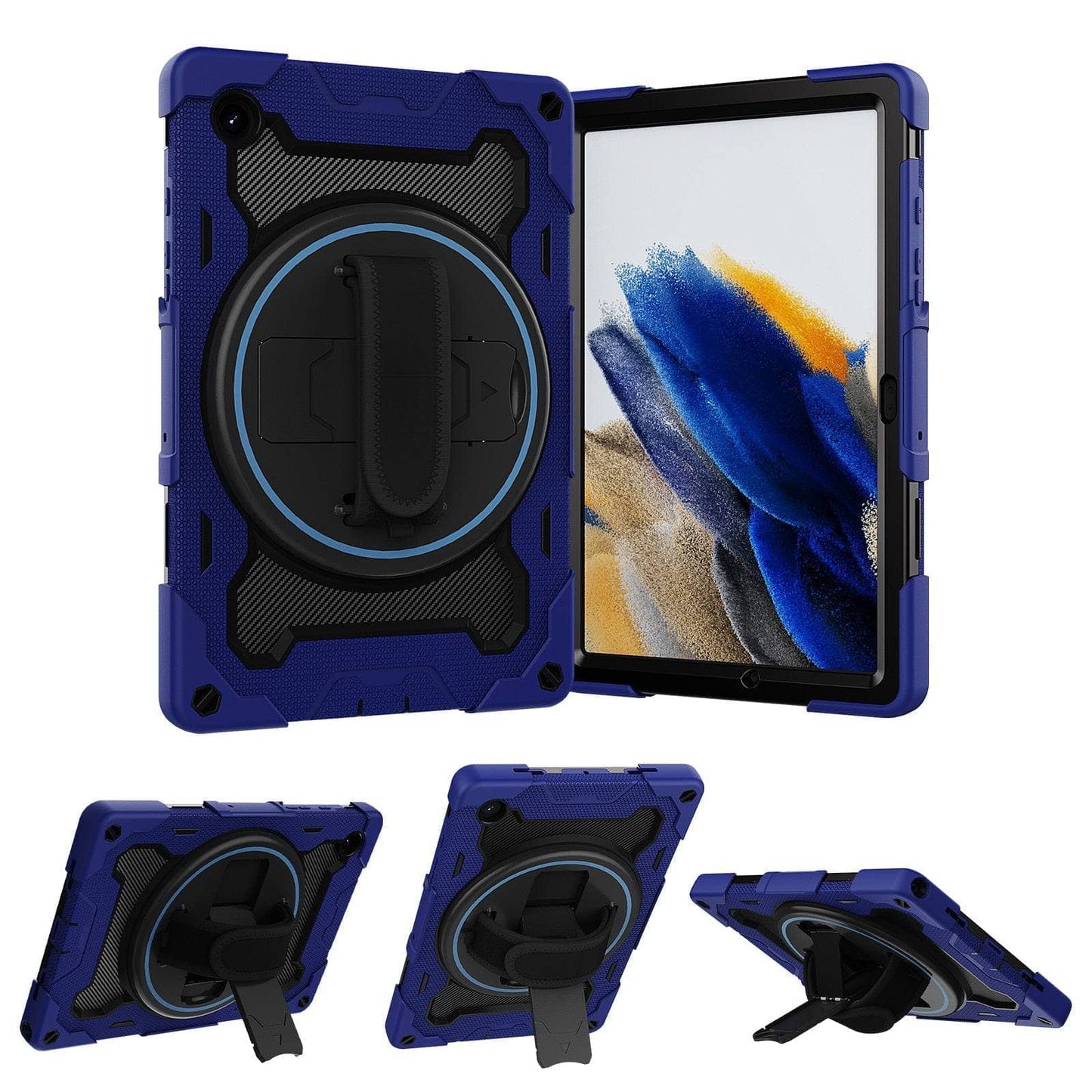 Heavy Duty Case For Samsung Galaxy Tab A8 10.5 inch 2021 X200 X205 Case Shock Proof Full Body Kids Children Safe Tablet Cover-Tablet Case-MASCOTS-www.PhoneGuy.com.au