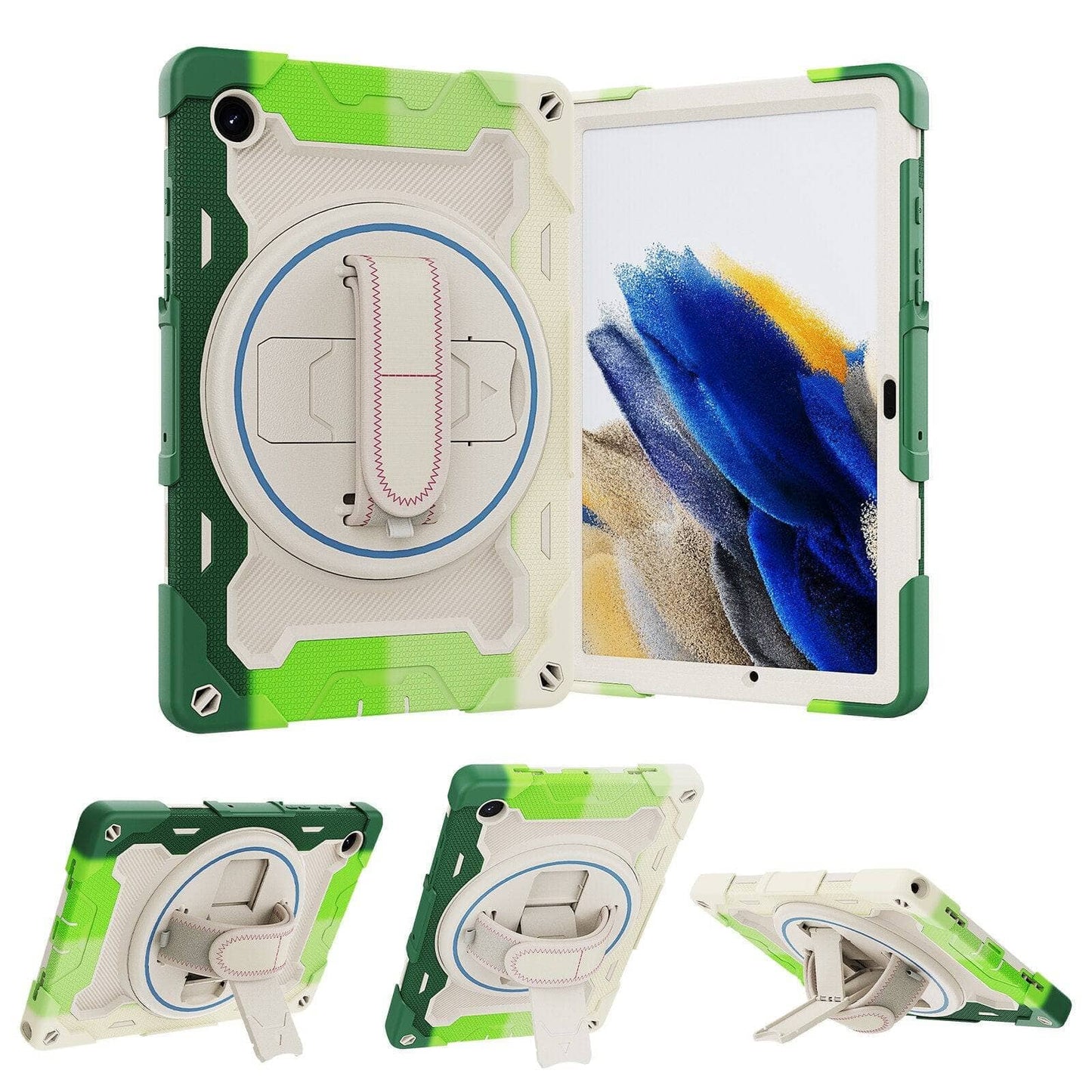 Heavy Duty Case For Samsung Galaxy Tab A8 10.5 inch 2021 X200 X205 Case Shock Proof Full Body Kids Children Safe Tablet Cover-Tablet Case-MASCOTS-www.PhoneGuy.com.au