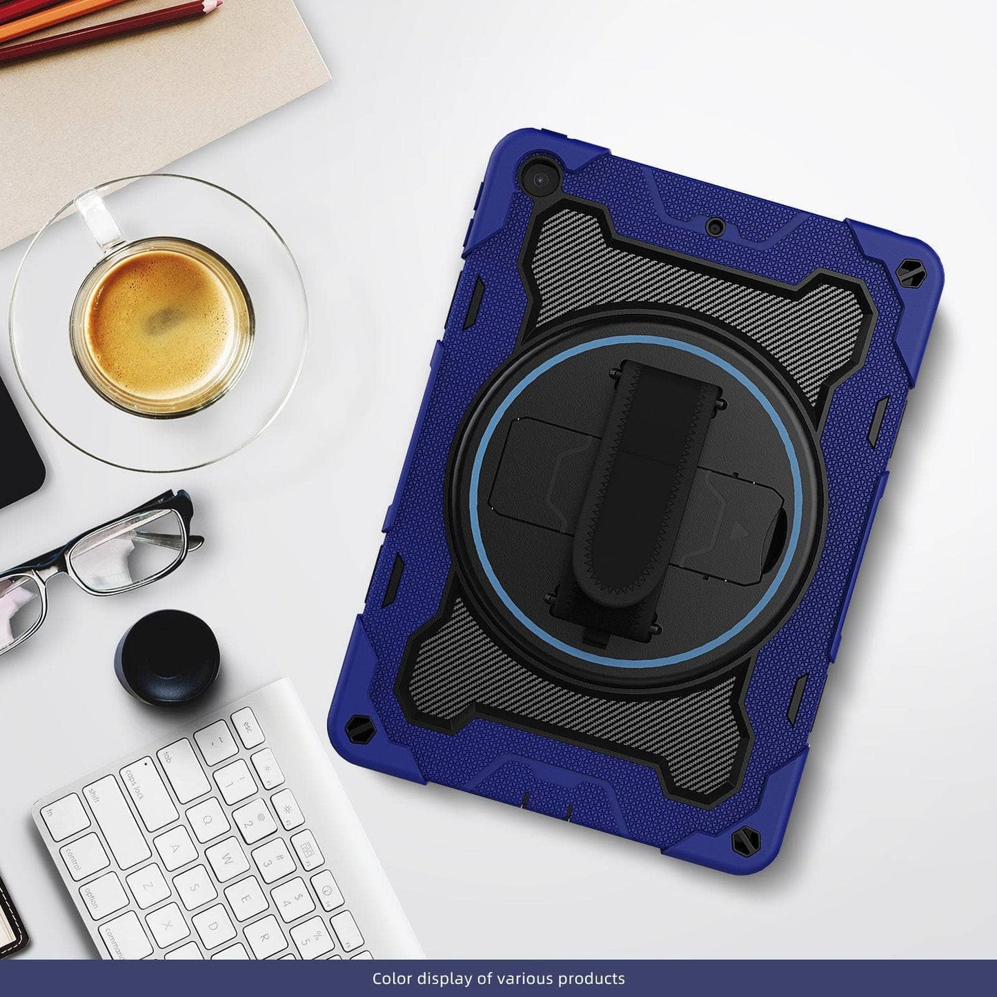 Heavy Duty Case For iPad 10.2 7th 8th 9th 2019 2020 2021 10.2 inch Cover Hand-held Shock Proof Cover Full Body Handle Kids Case-iPad Case-MASCOTS-www.PhoneGuy.com.au