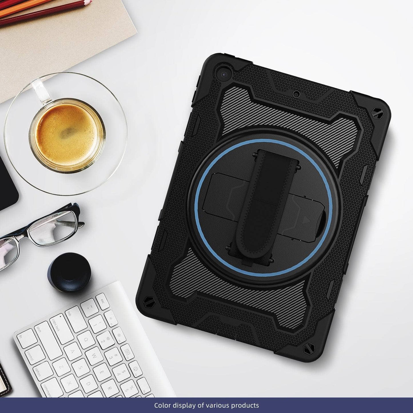 Heavy Duty Case For iPad 10.2 7th 8th 9th 2019 2020 2021 10.2 inch Cover Hand-held Shock Proof Cover Full Body Handle Kids Case-iPad Case-MASCOTS-www.PhoneGuy.com.au