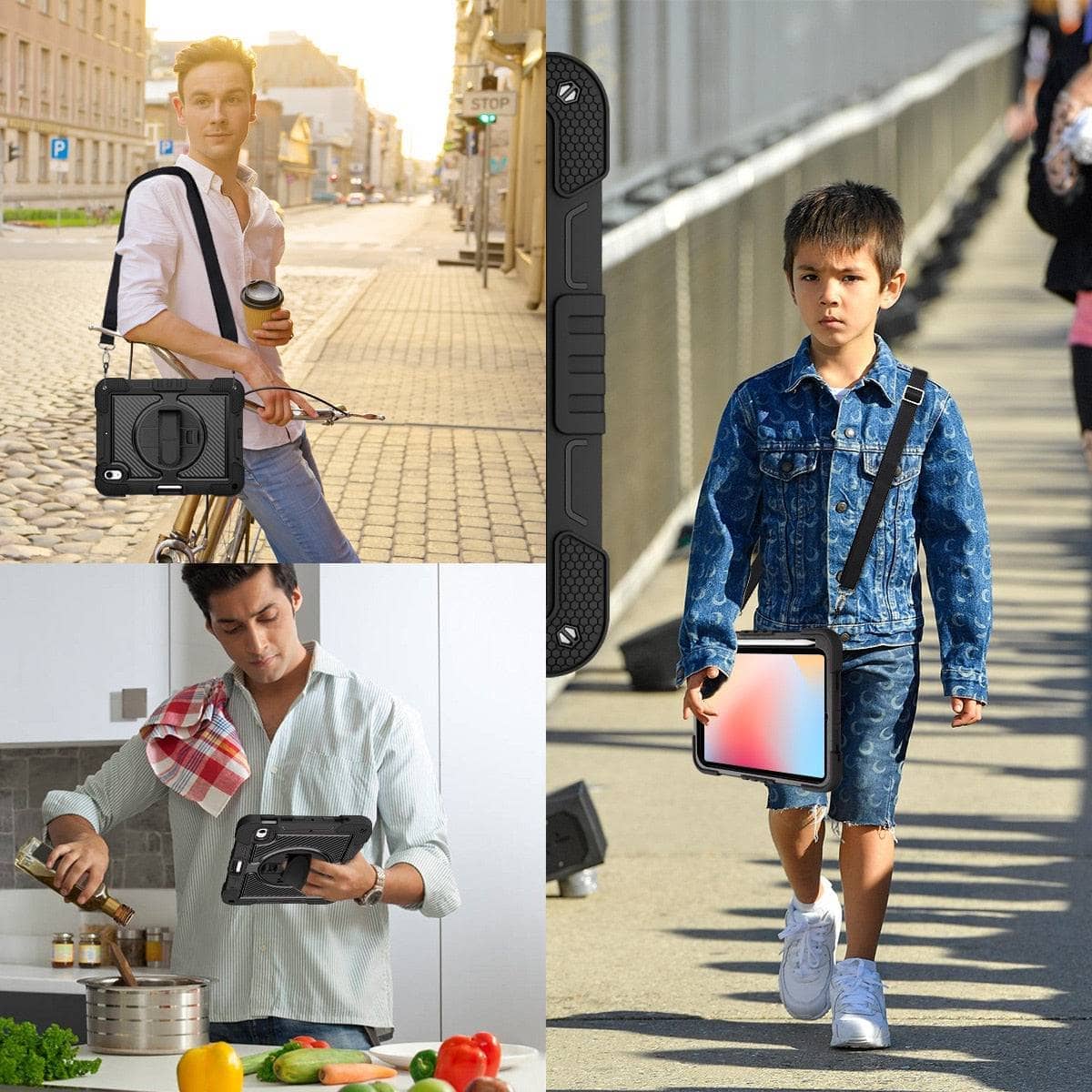 Heavy Duty Shockproof Rugged Protective Cover for iPad 10th Gen 10.9 inch Stand-iPad Case-Generic-www.PhoneGuy.com.au
