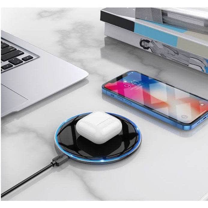 Hoco CW6 Pro 15W Wireless Charger - Black-Charging - Wireless Chargers-Hoco-www.PhoneGuy.com.au