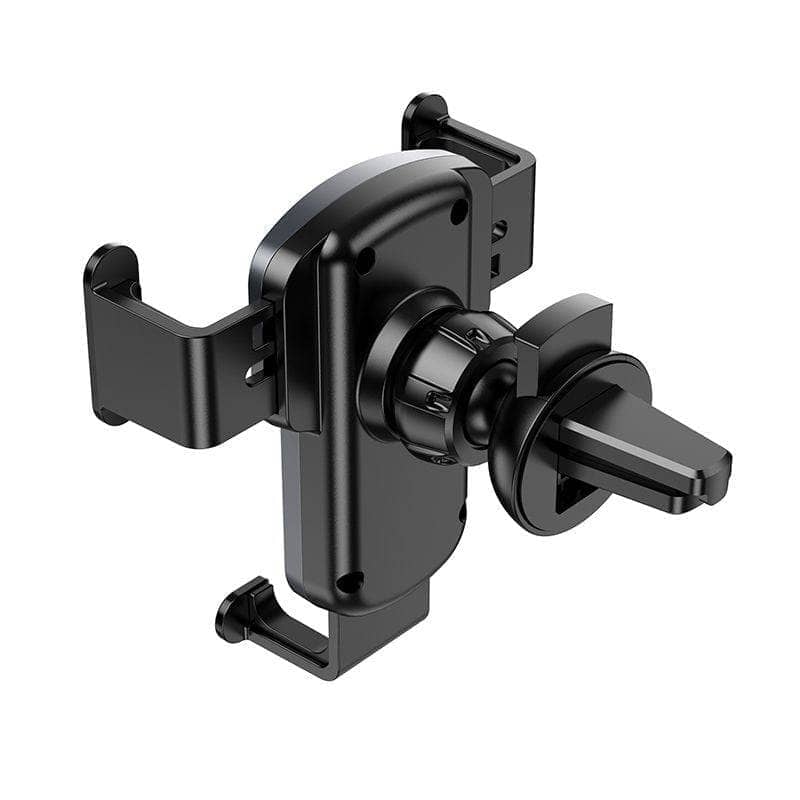 Hoco Gravity Air Vent Car Holder - Black-Holders-Case & Gear - phoneguy.com.au-www.PhoneGuy.com.au