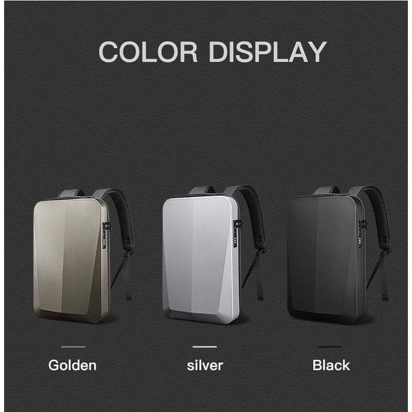 Laptop Backpack For Men Hard Shell New Design USB Charging Anti-stain Anti-thief TSA Lock Waterproof 15.6 inch Laptop Travel Bag-LAPTOP BAG-OZUKO-www.PhoneGuy.com.au
