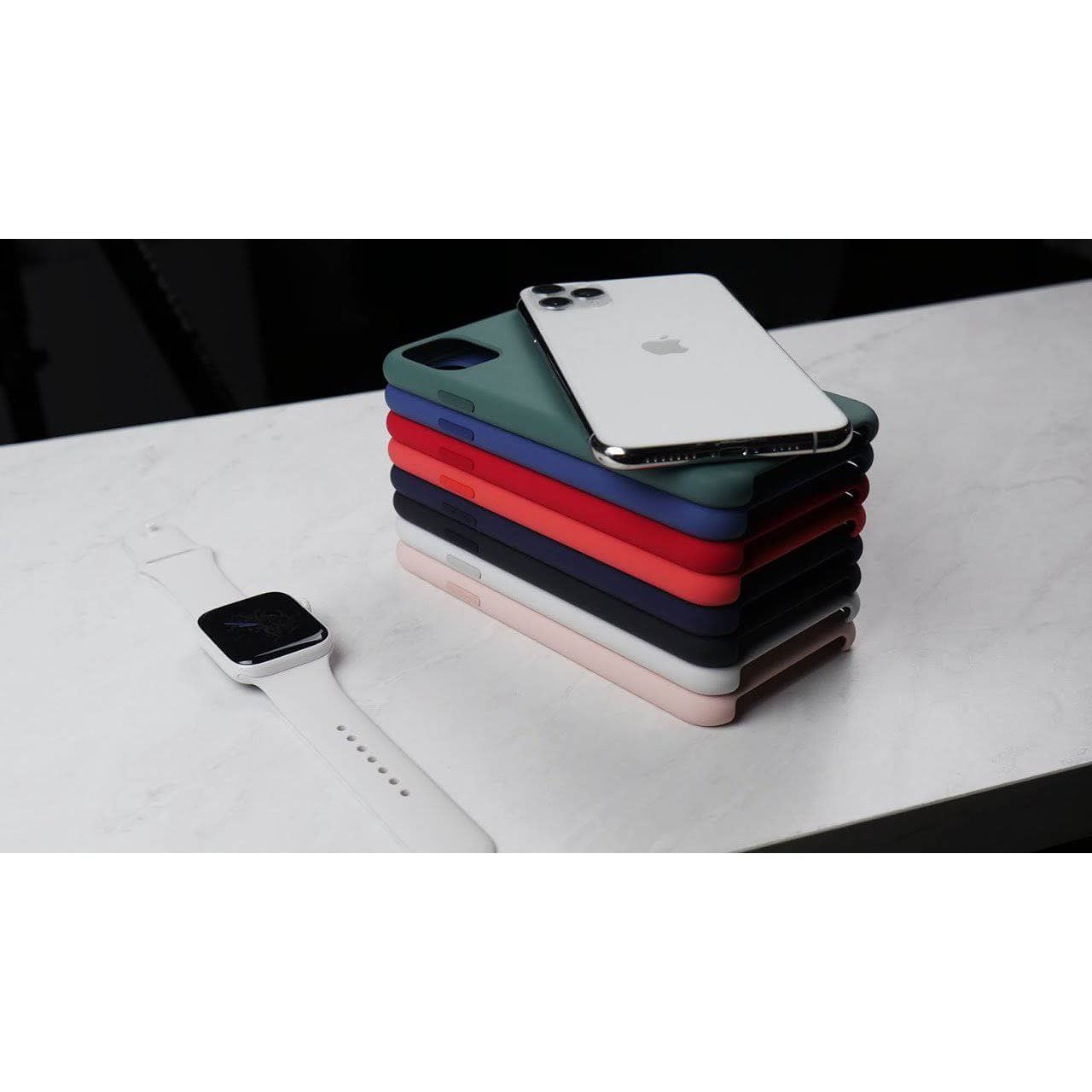 Matt Liquid SIicon Case For iPhone 11 Pro Max Soft Touch Back Skin Rubber-Phone Case-Generic-www.PhoneGuy.com.au