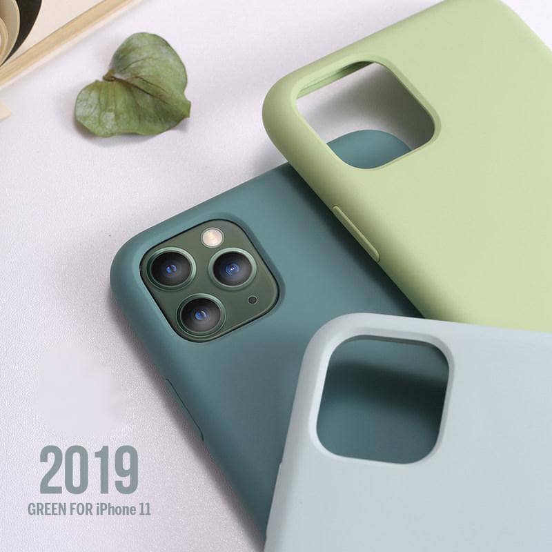 Matt Liquid SIicon Case For iPhone 11 Pro Max Soft Touch Back Skin Rubber-Phone Case-Generic-www.PhoneGuy.com.au