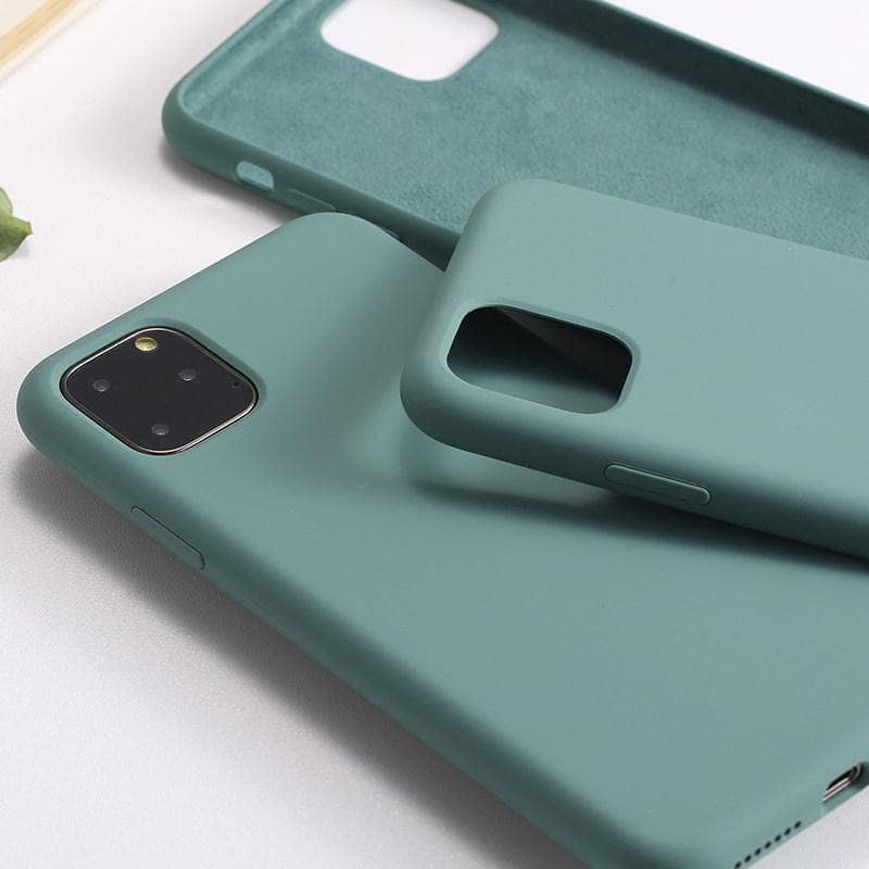 Matt Liquid SIicon Case For iPhone 11 Pro Max Soft Touch Back Skin Rubber-Phone Case-Generic-www.PhoneGuy.com.au