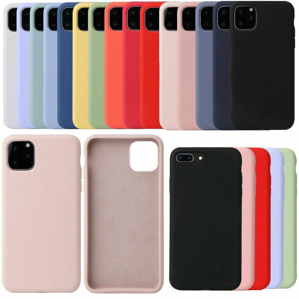 Matt Liquid SIicon Case For iPhone 11 Pro Max Soft Touch Back Skin Rubber-Phone Case-Generic-www.PhoneGuy.com.au