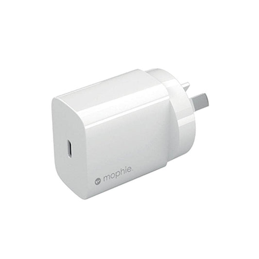 Mophie GaN Power Adapter - USB-C 30W - White-Charging - Wall Chargers-MOPHIE-www.PhoneGuy.com.au