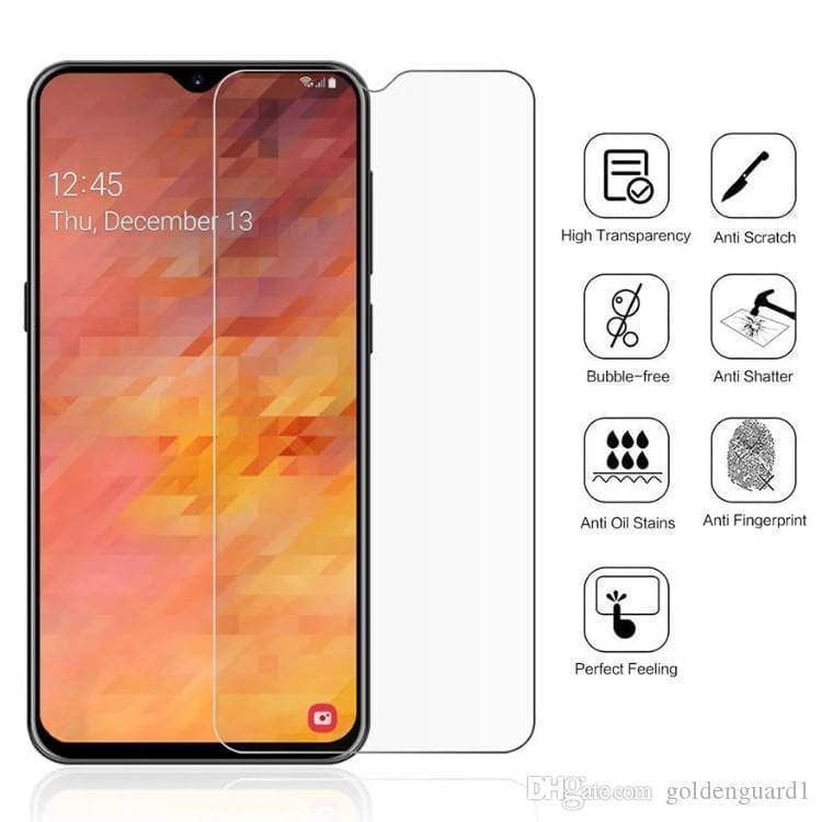 Samsung A20 A22 A30 A70 A71 Tempered Glass Protector 9H Hardness Flat Anti Shock Guard-Screen Protector-Generic-www.PhoneGuy.com.au